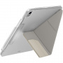 UNIQ Husă Camden Click cu suport origami și spațiu pentru Apple Creion pentru iPad Air 11" (2024-2026) - bej