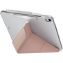 UNIQ Husă Camden Click cu suport origami și spațiu pentru Apple Creion pentru iPad Air 11" (2024-2026) - roz
