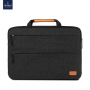 Servietă multifuncțională, cu stativ, pentru MacBook 12" - negru