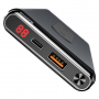 Stativ / powerbank BASEUS 10000mAh, cu încărcare wireless - negru