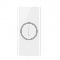 Powerbank NILLKIN 10000mAh, cu încărcare wireless - alb