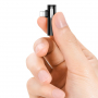 Adaptor USAMS cu conectori lightning / 3.5 jack - negru
