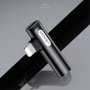Adaptor USAMS cu conectori lightning / 3.5 jack - negru