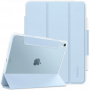 Spigen Husă Ultra Hybrid Pro cu spațiu pentru Apple Creion pentru iPad Air 4 (2020) / Air 5 (2022) / Air 11" (2024) - albastru deschis