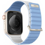 UNIQ Curea cu două fețe Revix Evo pentru ceas Apple 42mm / 41mm / 40mm / 38mm - albastru și alb