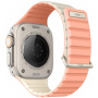 UNIQ Curea cu două fețe Revix Evo pentru ceas Apple Ultra 49mm / 46mm / 45mm / 44mm / 42mm - roz crem