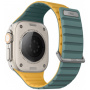 UNIQ Curea reversibilă Revix Evo pentru ceas Apple Ultra 49mm / 46mm / 45mm / 44mm / 42mm - Galben Kerosen