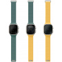 UNIQ Curea reversibilă Revix Evo pentru ceas Apple Ultra 49mm / 46mm / 45mm / 44mm / 42mm - Galben Kerosen