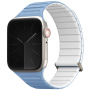 UNIQ Curea cu două fețe Revix Evo pentru ceas Apple 42mm / 41mm / 40mm / 38mm - albastru și alb