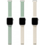 UNIQ Curea cu două fețe Revix Evo pentru ceas Apple 42mm / 41mm / 40mm / 38mm - bej mentă
