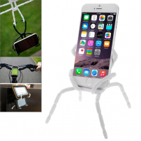 Suport / stativ universal tip "păianjen", pentru iPhone /iPod – alb