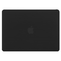 Husă transparent mată pentru MacBook Air 15" (A2941 / A3114) - negru