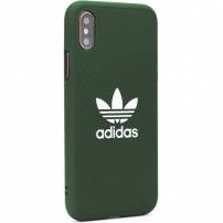 Carcasă ADIDAS Originals Moulded Case Adicolor, pentru iPhone SE (2020/2022) / 8 / 7 / 6S / 6 - verde