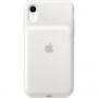Carcasă spate originală Smart Battery Case, cu baterie, pentru iPhone XR - alb