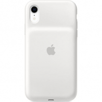 Carcasă spate originală Smart Battery Case, cu baterie, pentru iPhone XR - alb