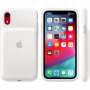 Carcasă spate originală Smart Battery Case, cu baterie, pentru iPhone XR - alb