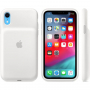 Carcasă spate originală Smart Battery Case, cu baterie, pentru iPhone XR - alb