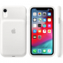 Carcasă spate originală Smart Battery Case, cu baterie, pentru iPhone XR - alb