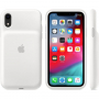 Carcasă spate originală Smart Battery Case, cu baterie, pentru iPhone XR - alb