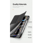 Husă DUX DUCIS Domo cu compartiment pentru Apple Pencil și funcție sleep pentru iPad Pro 13" (2024/2025) - roz