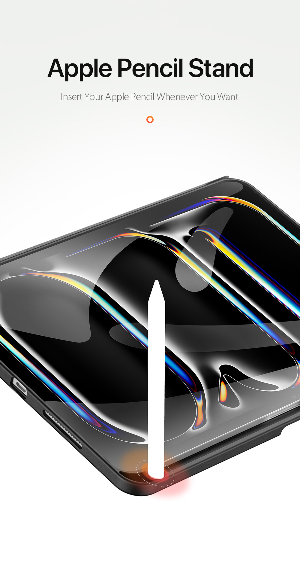 Husă DUX DUCIS Domo cu compartiment pentru Apple Pencil și funcție sleep pentru iPad Pro 11