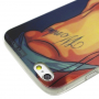 Husă / carcasă de protecţie, cu ramă transparentă pe circumferinţă, pentru Apple iPhone 6S / 6 - fată sexy - wonderful