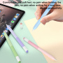 Husă din silicon bicolor pentru Apple Creion (USB-C) - bej