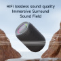 Difuzor wireless pentru exterior ZEALOT S32 Pro cu iluminare din spate - albastru