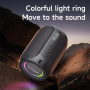 Difuzor wireless pentru exterior ZEALOT S32 Pro cu iluminare din spate - albastru
