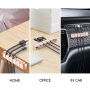 AhaStyle organizator cablu aluminiu - gri