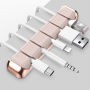 AhaStyle organizator cablu din aluminiu - roz
