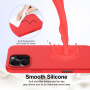 Husa din silicon cu MagSafe pentru iPhone 16 Pro Max - rosie