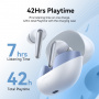 JOYROOM Căști Bluetooth fără fir JR-FN2 - albe