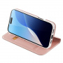 DUX DUCIS Husă flip Skin Pro pentru iPhone 16 Pro - auriu roz