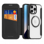 DUX DUCIS Husă cu rabat Skin X cu MagSafe pentru iPhone 16 Pro Max - Negru
