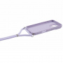 Husă de protecție cu șnur pentru iPhone 16 Pro Max - violet