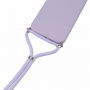 Husă de protecție cu șnur pentru iPhone 16 Pro Max - violet