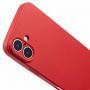 Husă de protecție cu șnur pentru iPhone 16 Plus - roșu