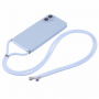 Husa de protectie cu cordon pentru iPhone 16 - albastru deschis