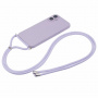 Husa de protectie cu cordon pentru iPhone 16 - violet