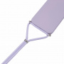Husa de protectie cu cordon pentru iPhone 16 - violet