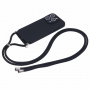 Husa de protectie cu cordon pentru iPhone 16 Pro - neagra