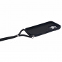 Husa de protectie cu cordon pentru iPhone 16 Pro - neagra