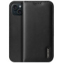DUX DUCIS Husă din piele Hivo pentru iPhone 15 Plus - neagră