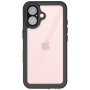 RedPepper Husă rezistentă la șoc pentru iPhone 16 - Neagră