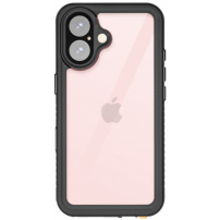 RedPepper Husă rezistentă la șoc pentru iPhone 16 - Neagră