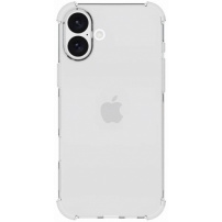 Husă transparentă cu colțuri întărite pentru iPhone 16 Plus - transparentă
