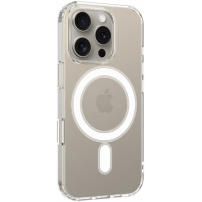 Husă transparentă cu MagSafe pentru iPhone 16 Pro - transparentă