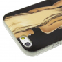 Husă / carcasă de protecţie, cu ramă transparentă pe circumferinţă, pentru Apple iPhone 6S / 6 - fată sexy blondă