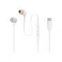 Căști JBL Tune 310C cu conector USB-C - alb